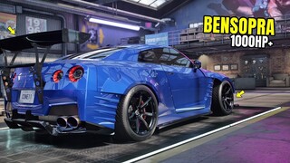 Need for Speed Heat Gameplay - 1000HP+ NISSAN GT-R R35 BenSopra | NISSAN GT-R R35 Customization