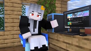 Sammy Và Phong Cận Một Ngày Làm Ác Qủy Thả Cơm Chó Trong Minecraft_Trim