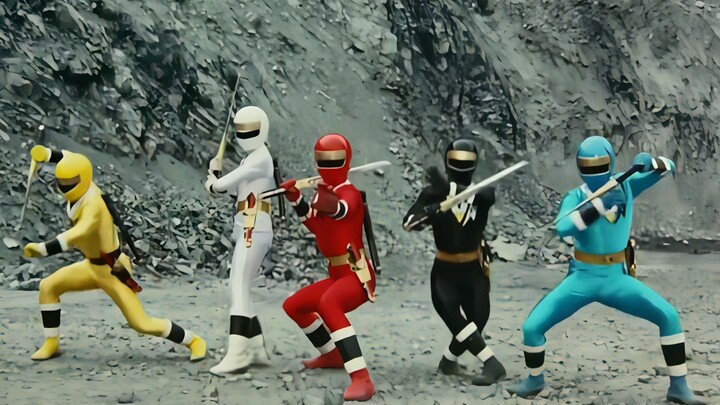 「𝟰𝗞」Ninja Sentai Inranger • Theatrical Transformation Roll Call/Super Exciting Ninjutsu Battle!