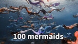 [Sports]Shooting 100 mermaids in China-I chalked up a Guinness record!