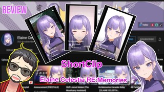 Review Video Shortclip Vtuber Elaine Celestia