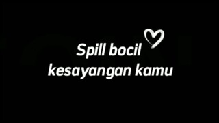 Bocil kesayangan