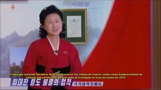 Palavras da camarada Han Hwa Suk, diretora do Museu de História Revolucionária d