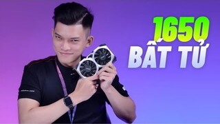 GTX 1650 SOÁN NGÔI 1050 TI - GTX 1650 GIÁ RẺ NĂM 2022 MẠNH KHÔNG?