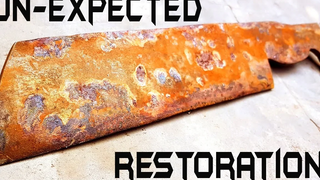 Antique Handmade Meat Cleaver | RESTORATION