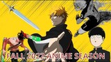 Fall 2022 Anime Season | What Will I Watch?