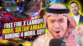 BORONG LAMBORGHINI RAFFI AHMAD! MOBIL SULTAN SUPERCAR! - Free Fire Indonesia