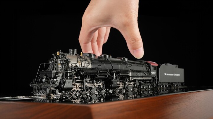 Explosive details! NP Z-5, the largest steam locomotive in the United States in 1928, top train mode