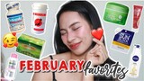 ESSENTIALS! FAVORITES FOR THE MONTH OF FEBRUARY | Princess Pagaduan