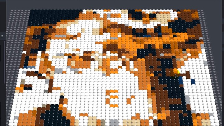 [Creative PLUS] LEGO hướng dẫn vẽ pixel siêu đơn giản