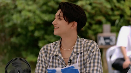 The handsome guy in the green plaid shirt on the 15th night of a business trip
