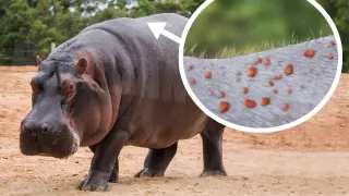 Hippos SWEAT BLOOD! Interesting Animal Facts