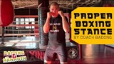 HOW TO HAVE THE PERFECT BOXING STANCE | Coach Badong