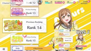 SIFAS Idol Channel Rankings [WW Week 9]