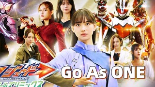 [เวอร์ชั่นภาษาจีนส่วนตัว] เพลงสี่ตัวละครจากเรื่องราวเสริมอัศวินสาว "Go As ONE" Kamen Rider Magic Jad