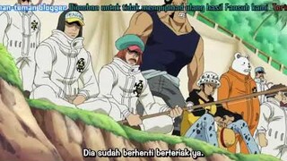 [MOMENT] Pertemuan Tangan Kanan Roger dengan Kru Trafalgar Law dan Kesalnya Law kepada Luffy