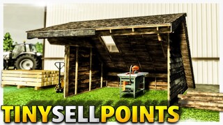 TINY SELL POINTS // Organizing and Beautifying the Farm // Farming Simulator 2022 Gameplay