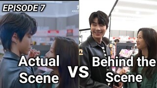 True Beauty Ep 7 Behind the Scene vs Actual Scene