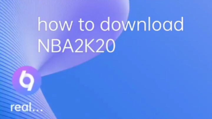 how to download NBA2k20