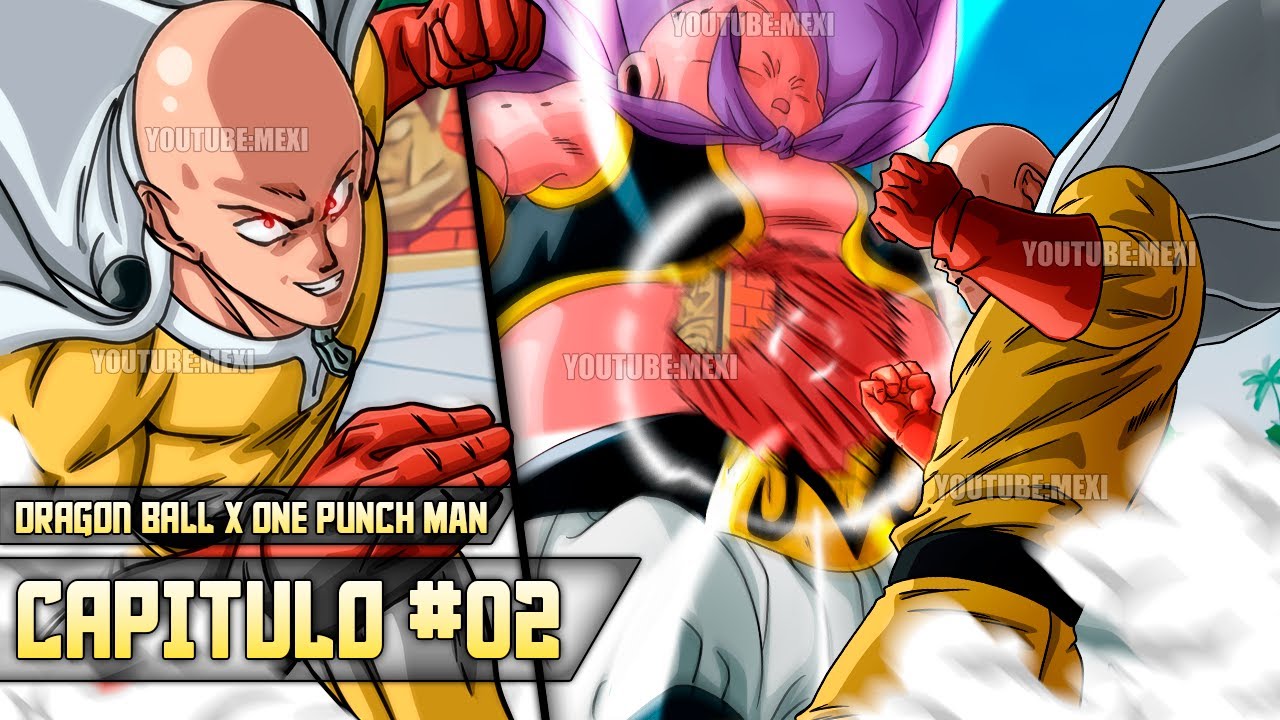 Majin Buu se RINDE ante Saitama  Dragon Ball X One Punch Man Capitulo 2 -  BiliBili