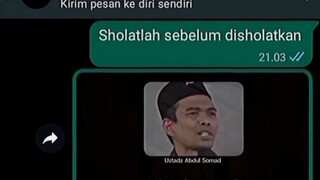 Sholatlah sebelum di sholatkan