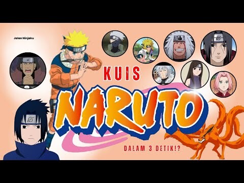 KUIS‼️TEBAK NAMA TOKOH DI KARTUN NARUTO UZUMAKI DALAM WAKTU 3 DETIK⁉️ - Tebak Gambar | Jalan Ninjaku