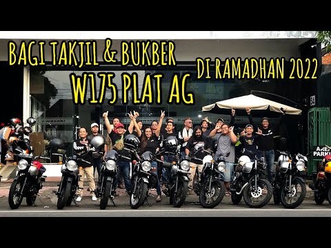 BAGI TAKJIL DAN BUKBER KELUARGA BESAR W175 PLAT AG DI BULAN SUCI RAMADHAN 2022