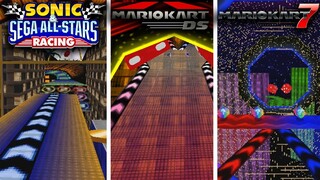 Bingo Party from Sonic & Sega All Stars Racing Recreated in Mario Kart DS & Mario Kart 7