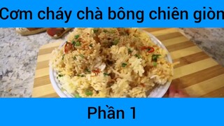 Cơm cháy chà bông chiên giòn