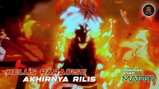 [ Resmi ] ini dia jadwal rilis anime hell's paradise,lebih bagus dari chainsawman!?🤔