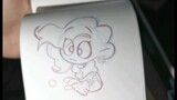 [Animasi Flip Book] Fan-art Gadis Imut