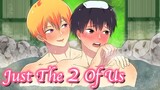 【BL Anime】A pair of childhood friends go on a trip. And an outdoor bath helps making them honest...