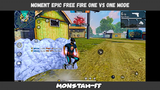 ONE VS ONE FREE FIRE EPIC MOMENT