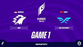 ONIC vs Fire Flux Esports GAME 1 Games of the Future 2024 | FF VS ONIC