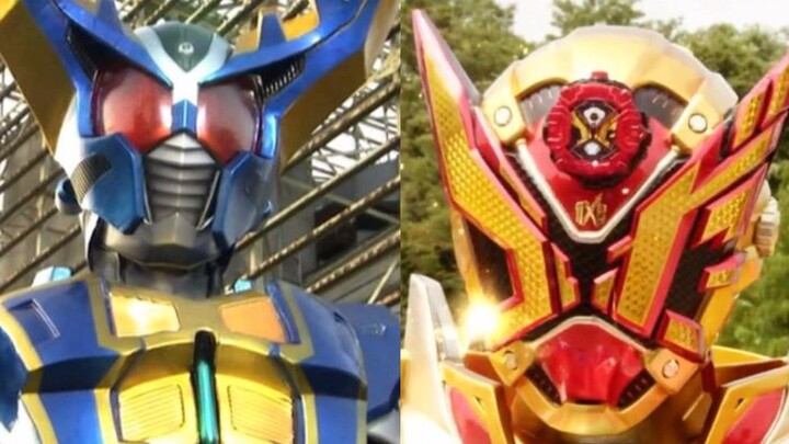 A collection of the two riders' strongest forms (except for TV)