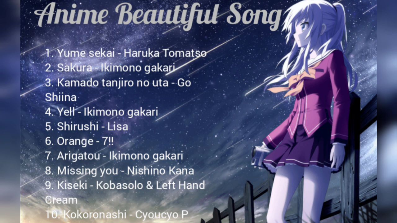 Anime Beautiful Song Bilibili