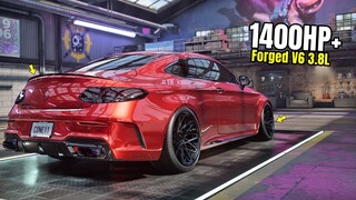 Need for Speed Heat Gameplay - 1400HP+ MERCEDES-AMG C63 Coupe Customization | AMG C63 Max Build