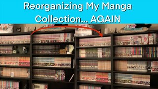 Reorganizing My Manga Collection... AGAIN