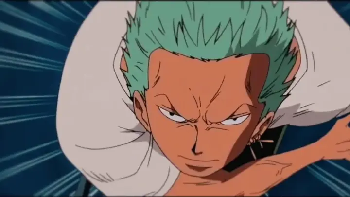 [Burning Soul Master's 30,000 Powder Giant System] Zoro: "You disturb my sleep, have you washed your