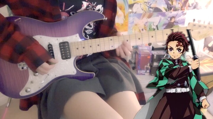 [Electric Guitar Complete Version] Demon Slayer OP - Gurenge (Gurenge) - LiSA