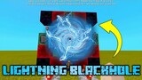 How to make a Lightning BlackHole in Minecraft using a Command Block
