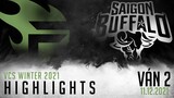 Highlight SGB vs TF [VÁN 2][VCS Mùa Đông 2021][Tuần 4 - 11.12.2021]