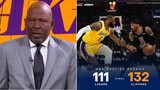 James Worthy goes crazy Lakers get blown out 132-111 as the Clippers sweep the season series.