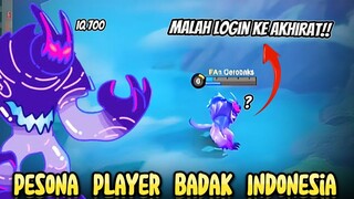 Pesona Lucu player Epic Badak Lumutan Mobile Legends Indonesia 😆