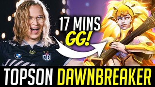 How to use DAWNBREAKER Mid by TOPSON - 17 mins GG (FULL)