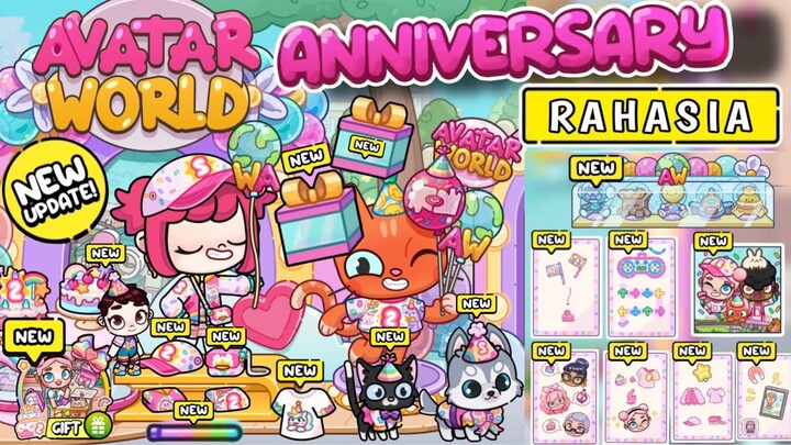 RAHASIA EVENT ANNIVERSARY PAZU & HADIAH GRATIS SETIAP HARI DI AVATAR WORLD PAZU ‼️