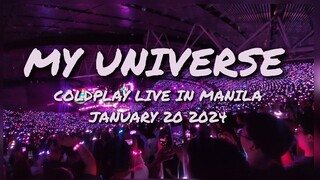 My Universe COLDPLAY Live in Manila 2024