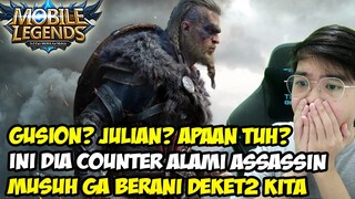 TAKUT GUSION? JULIAN? INI DIA COUNTER MUTLAK HERO2 NABRAK, ANTI ASSASSIN! - Mobile Legends