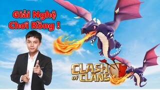 Clash Of Clan #17: Bay Rank Pha Lê Và Giải Nghệ Chơi Rồng || Vũ Liz Mobile