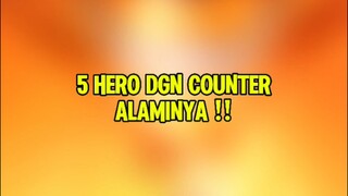 5 Hero dengan counter alaminya#MLBBxNARUTO #counterheromlbb #mlbb #mobilelegends